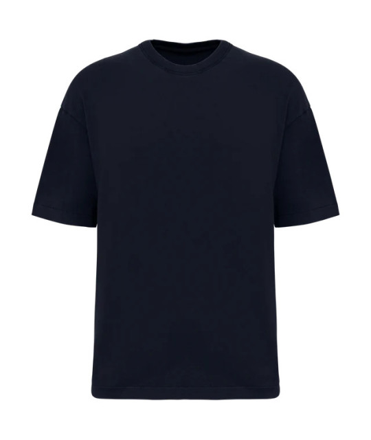 Eco-Friendly Men's Washed Effect Oversized T-shirt