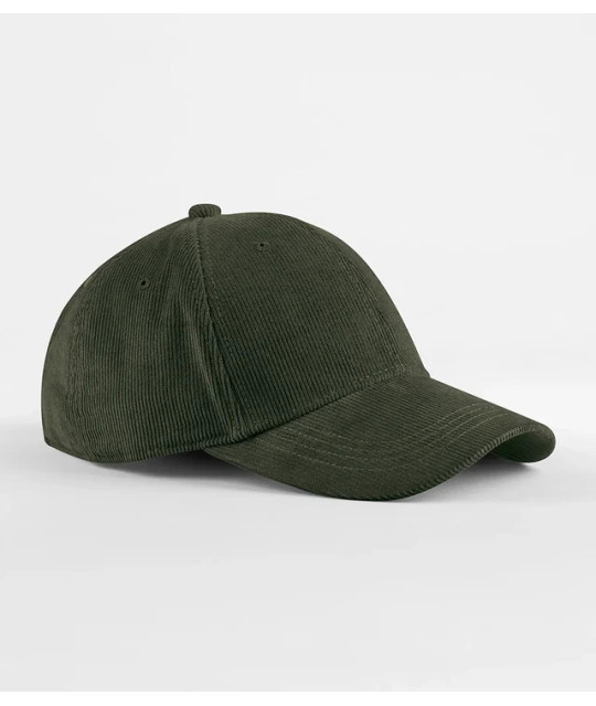 Beechfield EarthAware® Organic Cord Baseball Cap | ADT Tryck