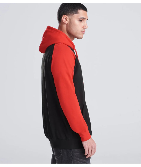Just Hoods Baseball Hoodie | ADT Tryck