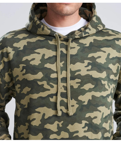 Just Hoods Camo Hoodie | ADT Tryck