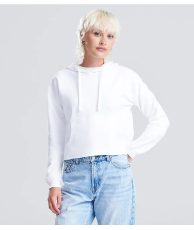 Just Hoods Women's Cropped Hoodie | ADT Tryck