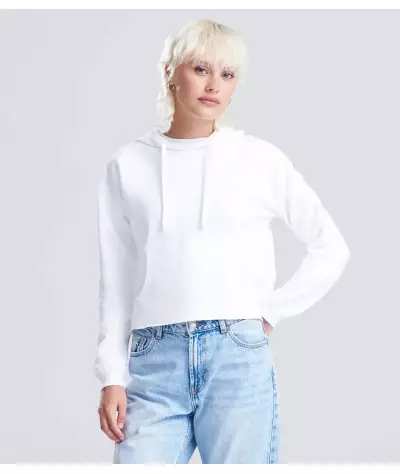 Just Hoods Women's Cropped Hoodie | ADT Tryck