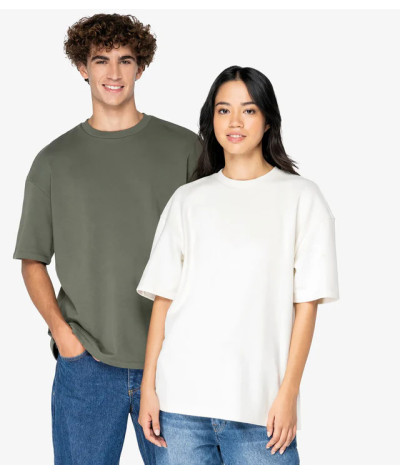 Unisex Eco-Friendly Oversized French Terry T-shirt