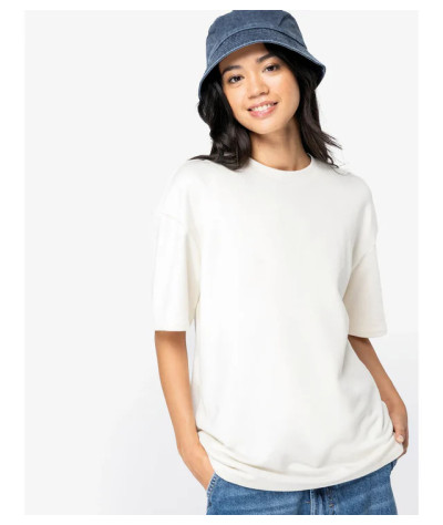 Unisex Eco-Friendly Oversized French Terry T-shirt