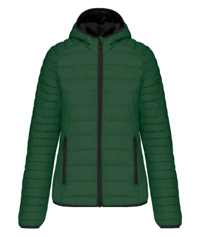 Kariban Ladies' Lightweight Hooded Padded Jacket | ADT Tryck