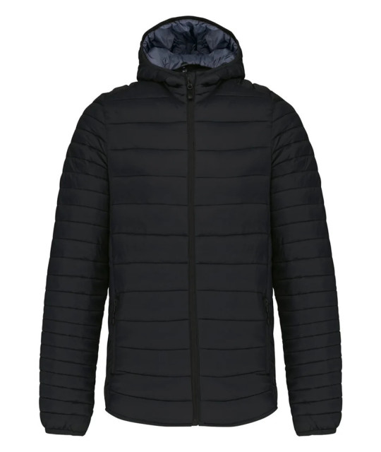 Kariban Men's Lightweight Hooded Padded Jacket | ADT Tryck
