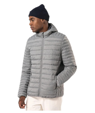 Kariban Men's Lightweight Hooded Padded Jacket | ADT Tryck