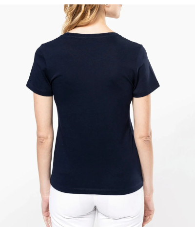 Ladies' Crew Neck Short-Sleeved Supima® T-shirt