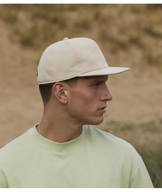 Beechfield Organic Cotton Unstructured 5 Panel Cap | ADT Tryck