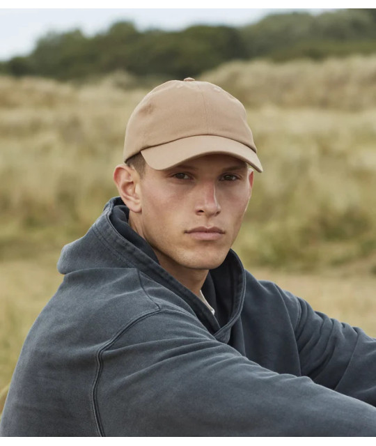 Beechfield Organic Cotton 6 Panel Dad Cap | ADT Tryck