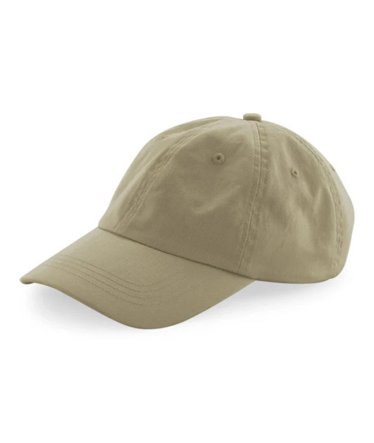 Beechfield Organic Cotton 6 Panel Dad Cap | ADT Tryck