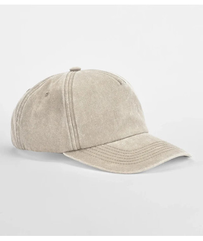 Beechfield Relaxed 5 Panel Vintage Cap