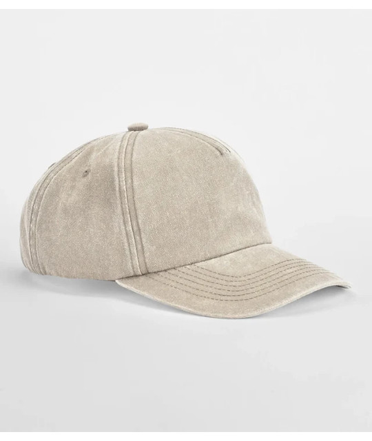 Beechfield Relaxed 5 Panel Vintage Cap
