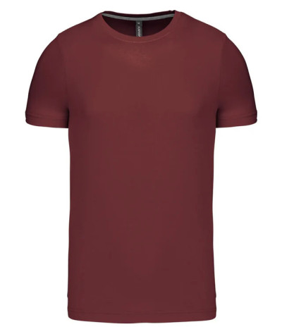 Short-Sleeved Crew Neck T-shirt