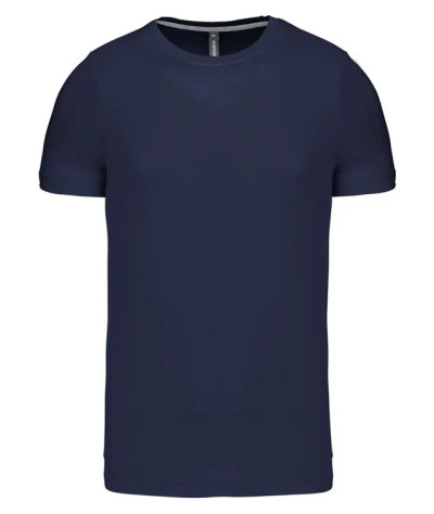 Short-Sleeved Crew Neck T-shirt