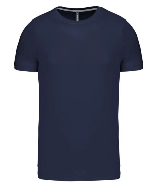 Short-Sleeved Crew Neck T-shirt