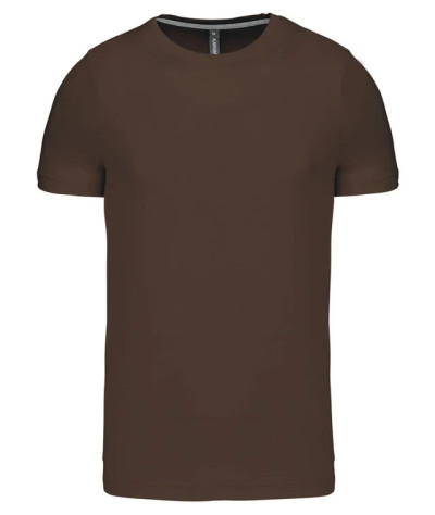 Short-Sleeved Crew Neck T-shirt