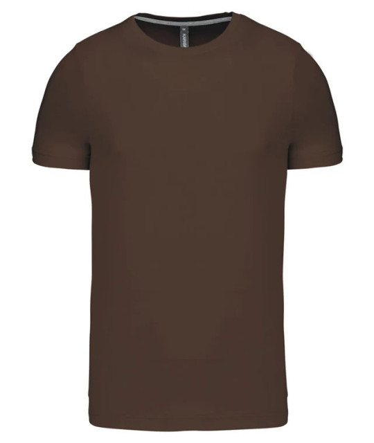 Short-Sleeved Crew Neck T-shirt