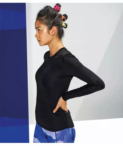 Tri Dri Ladies TriDri® long Sleeve Performance T Shirt | ADT Tryck