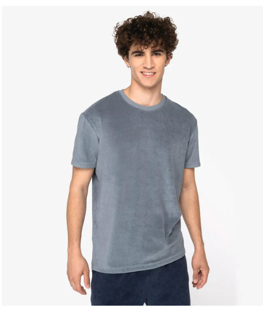 Native Spirit Men's Eco-Friendly Terry Towel T-shirt | ADT Tryck