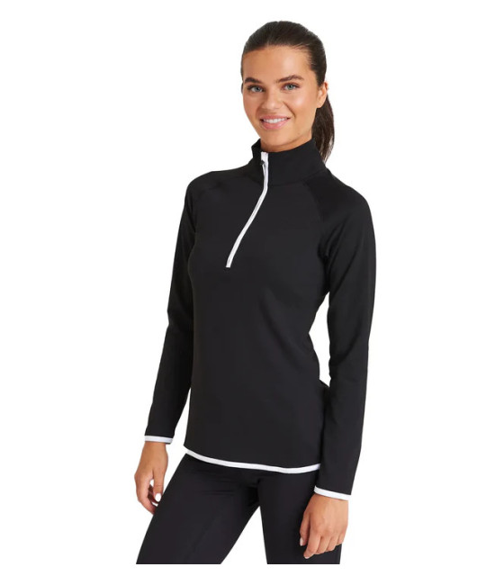 Just Cool Women's Cool 1/2 Zip Sweat | ADT Tryck