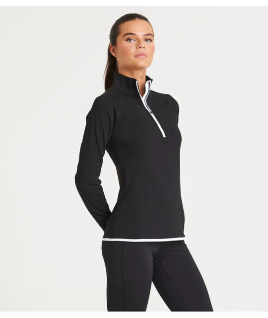 Just Cool Women's Cool 1/2 Zip Sweat | ADT Tryck