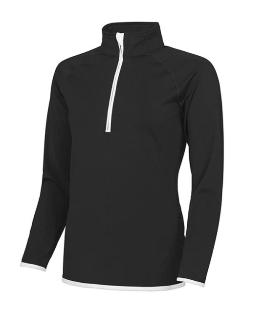 Just Cool Women's Cool 1/2 Zip Sweat | ADT Tryck