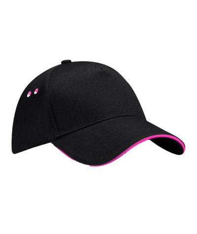 Beechfield Ultimate 5 Panel Cap - Sandwich Peak | ADT Tryck