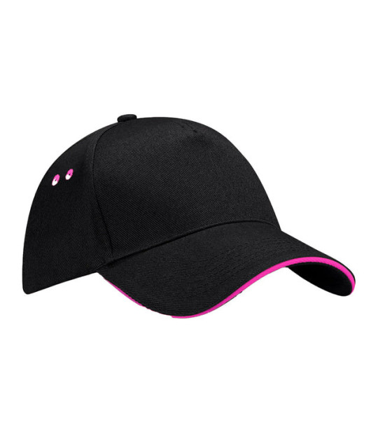 Beechfield Ultimate 5 Panel Cap - Sandwich Peak | ADT Tryck