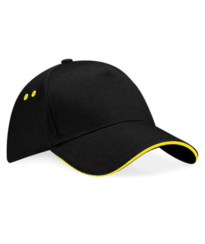 Beechfield Ultimate 5 Panel Cap - Sandwich Peak | ADT Tryck
