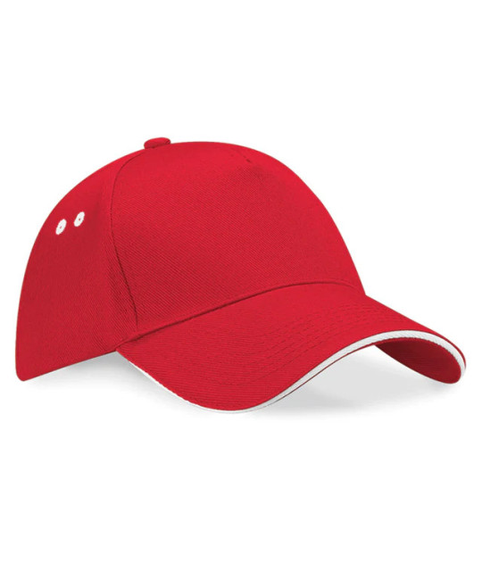 Beechfield Ultimate 5 Panel Cap - Sandwich Peak | ADT Tryck