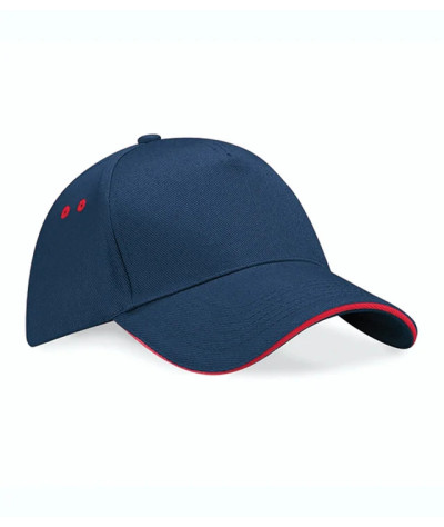 Beechfield Ultimate 5 Panel Cap - Sandwich Peak | ADT Tryck