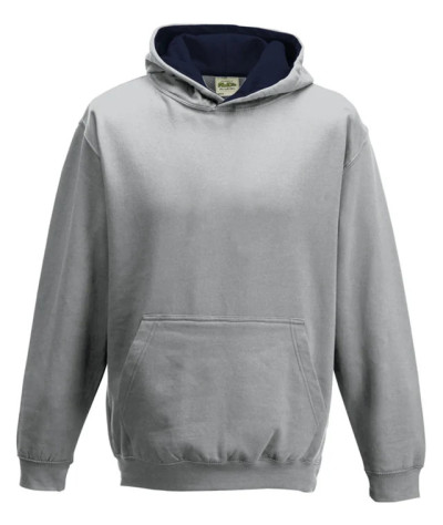 Just Hoods Kids Varsity Hoodie | ADT Tryck