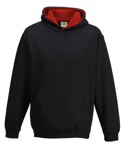 Just Hoods Kids Varsity Hoodie | ADT Tryck
