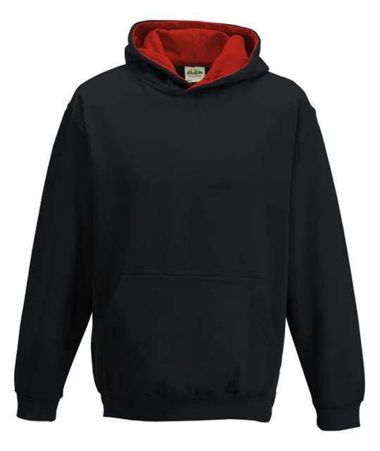 Just Hoods Kids Varsity Hoodie | ADT Tryck