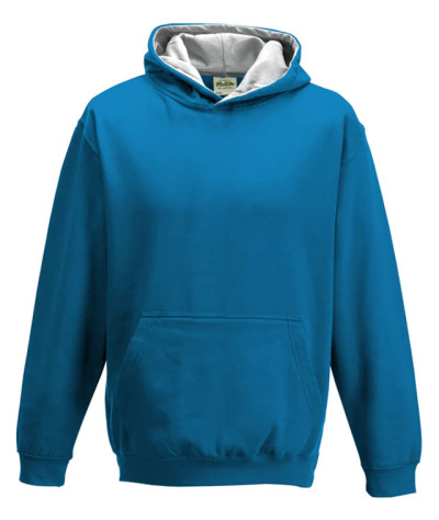 Just Hoods Kids Varsity Hoodie | ADT Tryck