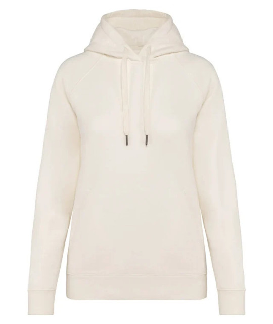 Ladies hooded sweatshirt raglan sleeves 350 gsm