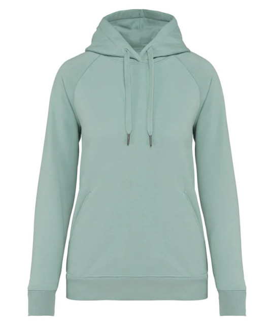 Ladies hooded sweatshirt raglan sleeves 350 gsm