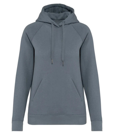 Ladies hooded sweatshirt raglan sleeves 350 gsm