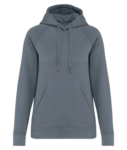 Ladies hooded sweatshirt raglan sleeves 350 gsm