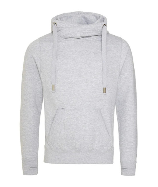 Cross Neck Hoodie