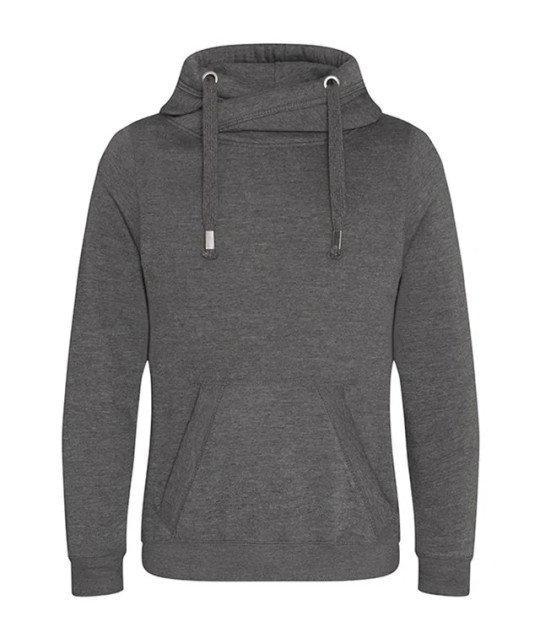 Cross Neck Hoodie
