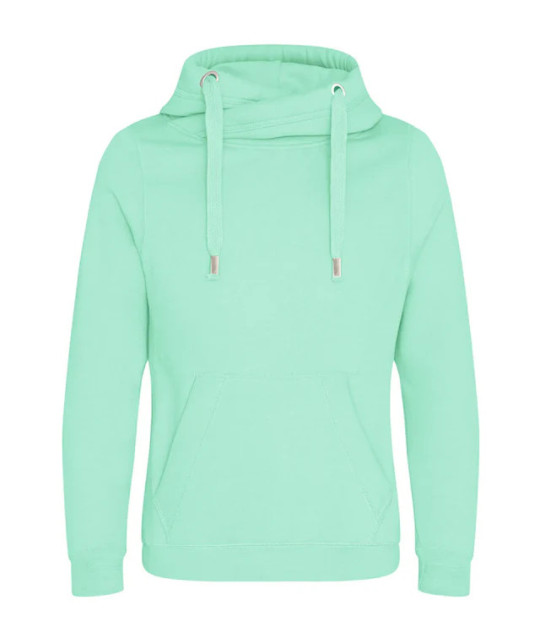 Cross Neck Hoodie