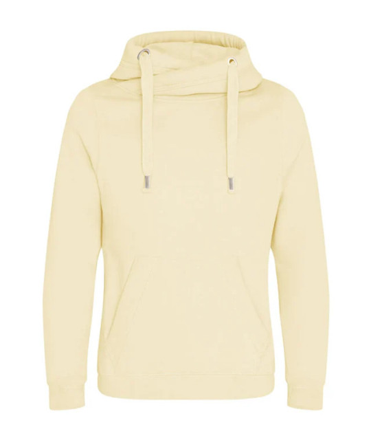 Cross Neck Hoodie
