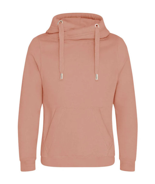 Cross Neck Hoodie