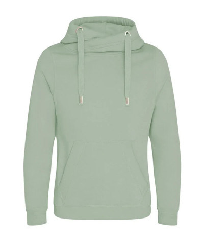 Cross Neck Hoodie