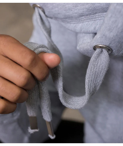 Cross Neck Hoodie