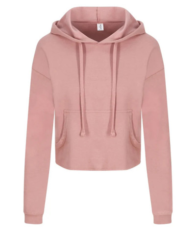 Just Hoods Women's Cropped Hoodie