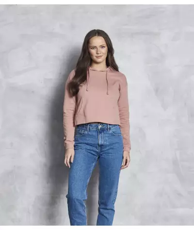 Just Hoods Women's Cropped Hoodie | ADT Tryck