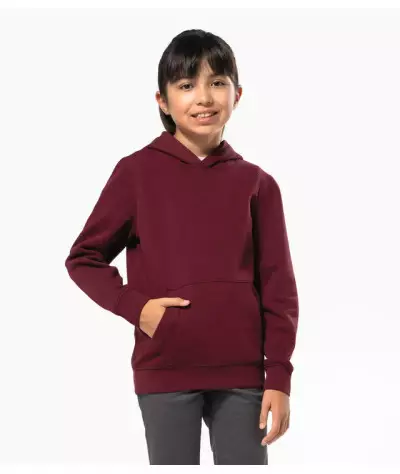 Kids' Eco-Friendly Hooded Sweatshirt